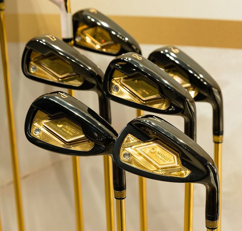 100万円のドライバーはスワロフスキー製。新ゴルフブランド「マジェスティ セレスティアル」誕生 - 11枚目の画像