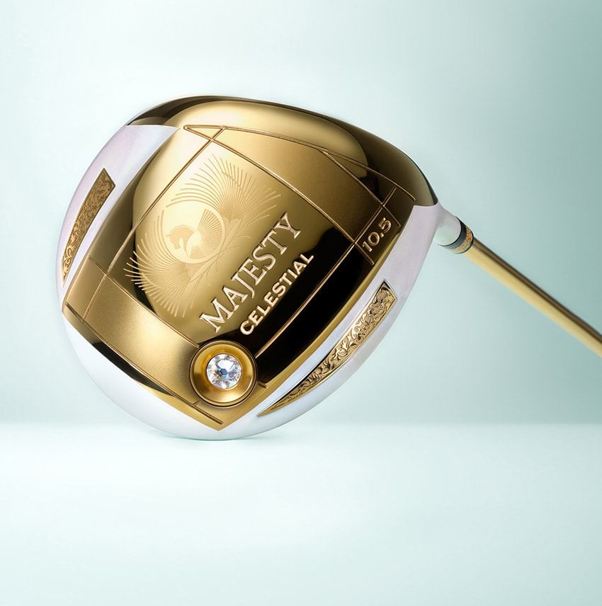 100万円のドライバーはスワロフスキー製。新ゴルフブランド「マジェスティ セレスティアル」誕生 - 6枚目の画像