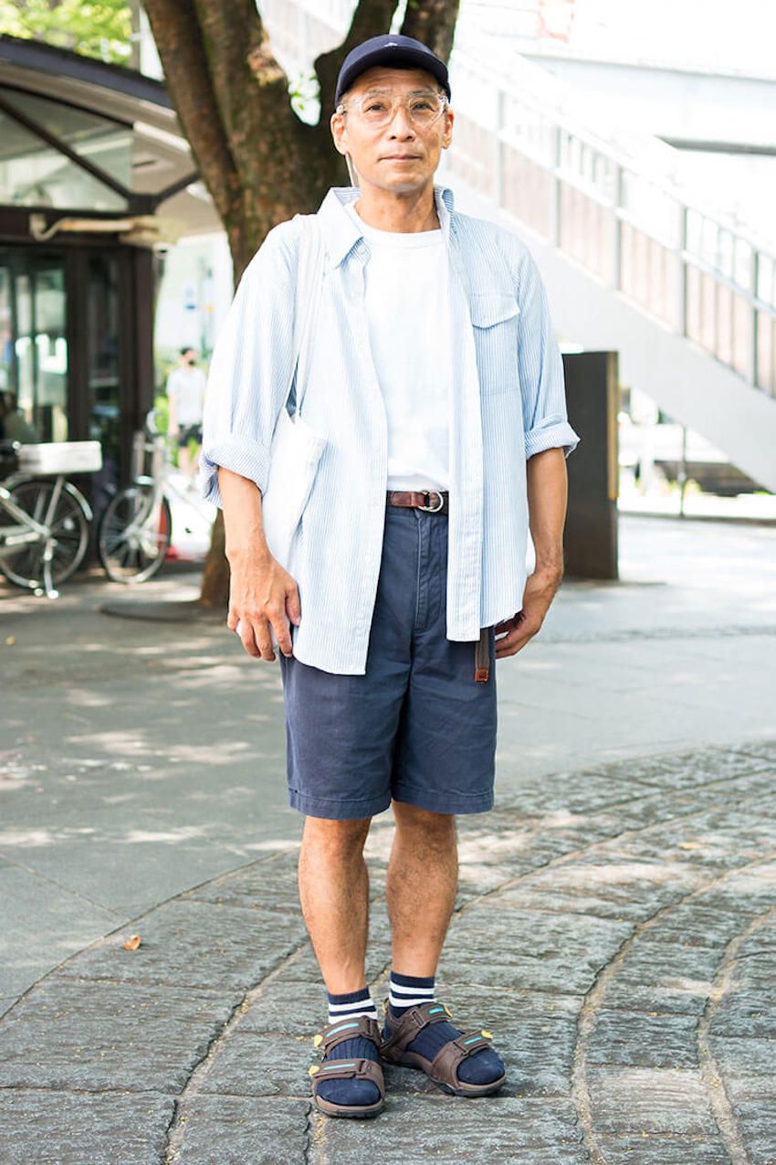 【夏の街角スナップTOP3】編集長＆スタイリストが選んだ「短パン×サンダル」スタイルを発表！ - 8枚目の画像