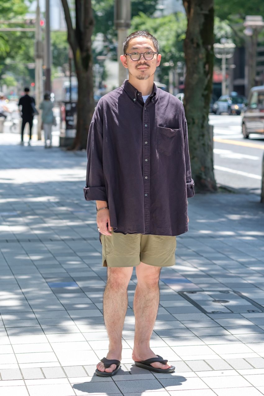 【夏の街角スナップTOP3】編集長＆スタイリストが選んだ「短パン×サンダル」スタイルを発表！ - 15枚目の画像
