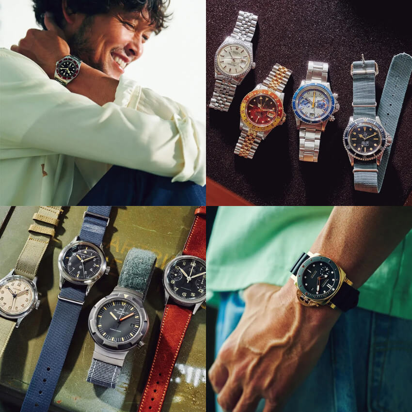 ロレックス、パネライ、タグ・ホイヤーetc. 定番から新作