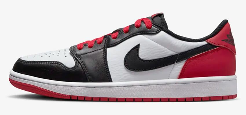 「エア ジョーダン 1 ロー」新着！ 纏ったのはシリーズ屈指の人気カラー“BLACK TOE” - 2枚目の画像