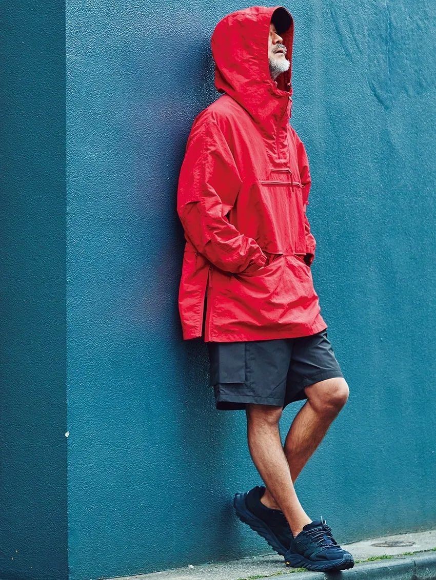 メリノウールのロンT、短パン、ビーサン。ドライで気持ちいい種市 暁の夏カジュアル7選 - 4枚目の画像