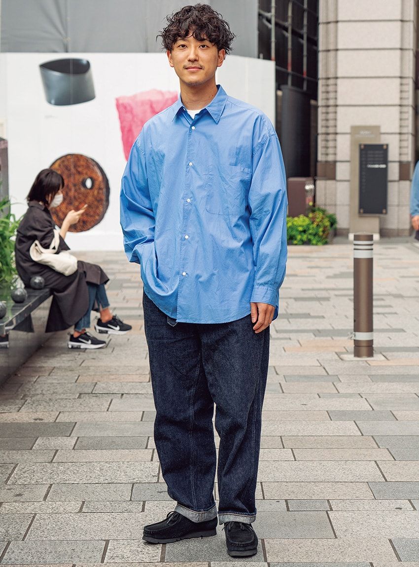 清潔感、汎用性、若々しさ……。“オールネイビー”のコーデ巧者を街角で大量捕獲！ - 6枚目の画像