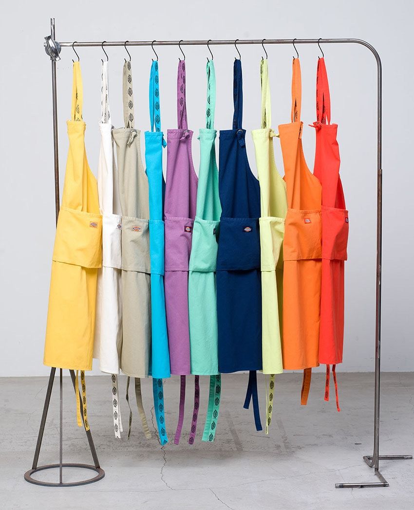 ロンハーマン別注のディッキーズエプロン第2弾は、昔採用されていたコットン生地で10色展開！ - 2枚目の画像