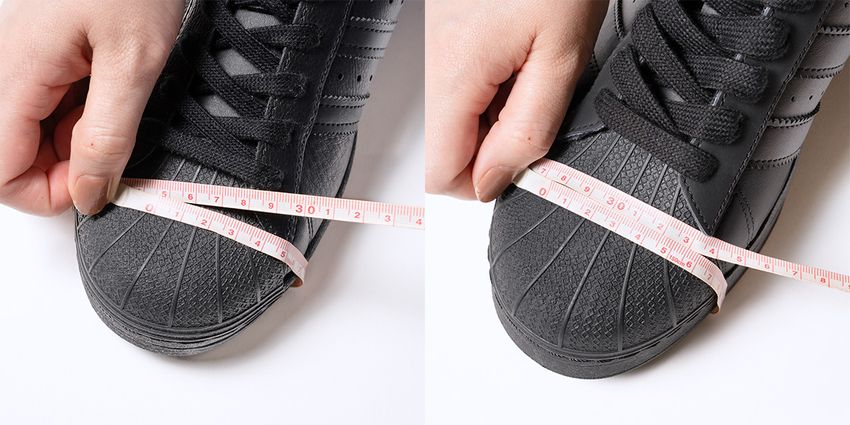 アディダス「スーパースター」がデカくなった！と聞いてXLGの全パーツをメジャーで測った結果 - 4枚目の画像