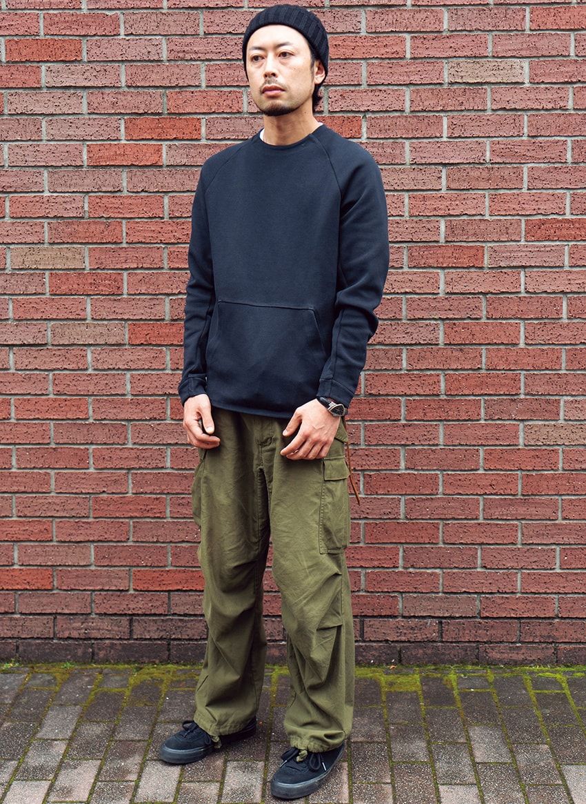 軽快＆スマートな“細め軍パン”スタイル6例。細め→太めの順に比較してみた！ - 4枚目の画像