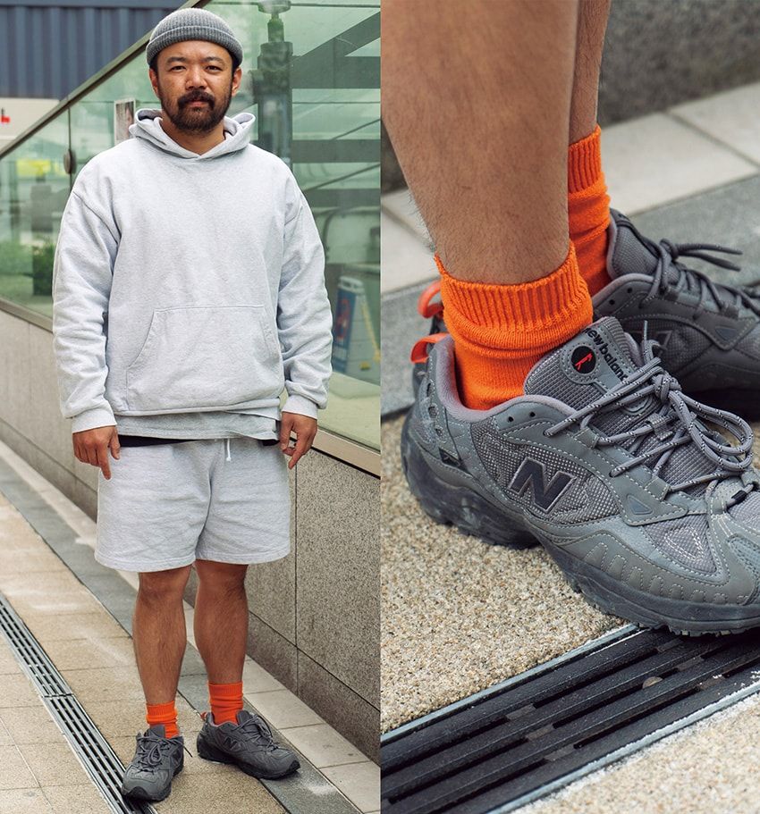 ファミマのソックス強し！短パンに「色・柄ソックス」で華やぎを加えた街角の洒落者6人 - 5枚目の画像