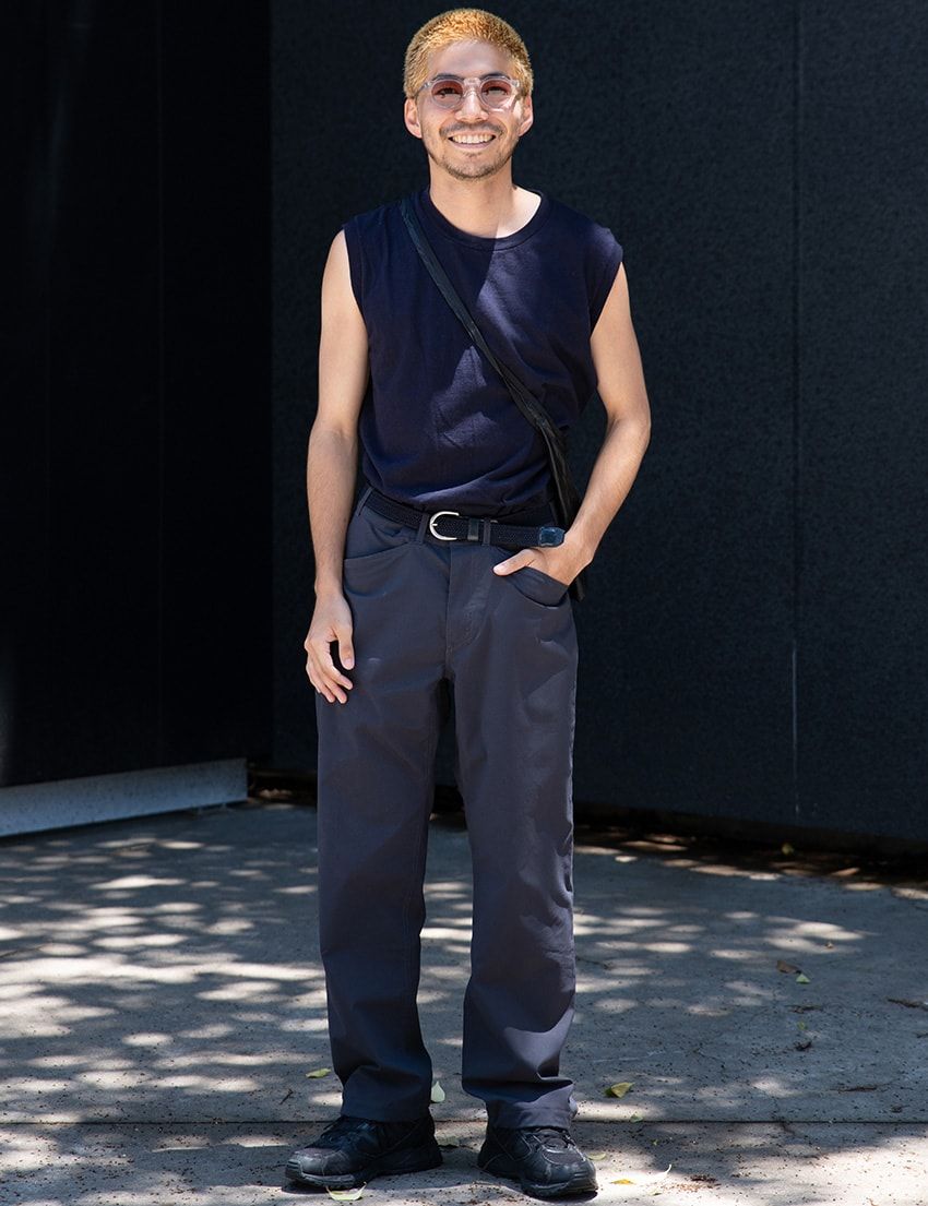 【サマソニ】異彩放つ“ドイツ軍用アディダス”スニーカー。ミニマリストのフェススタイル - 2枚目の画像