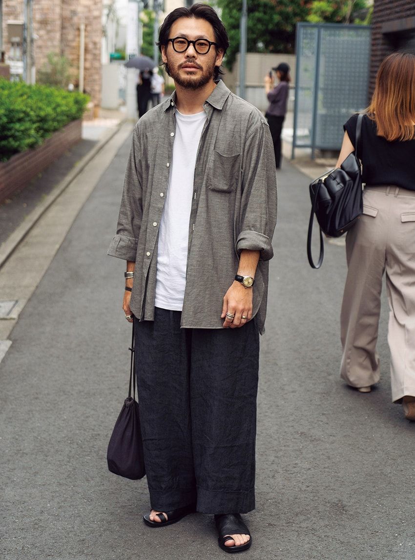 【着用ブランドリスト付き】東京でスナップした総勢37名をイッキ見せ！2023年夏 - 2枚目の画像