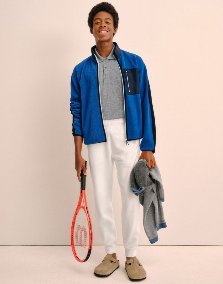 ユニクロから「JW アンダーソン×ロジャー・フェデラー」。街でも活躍するスポーツウェア - 1枚目の画像