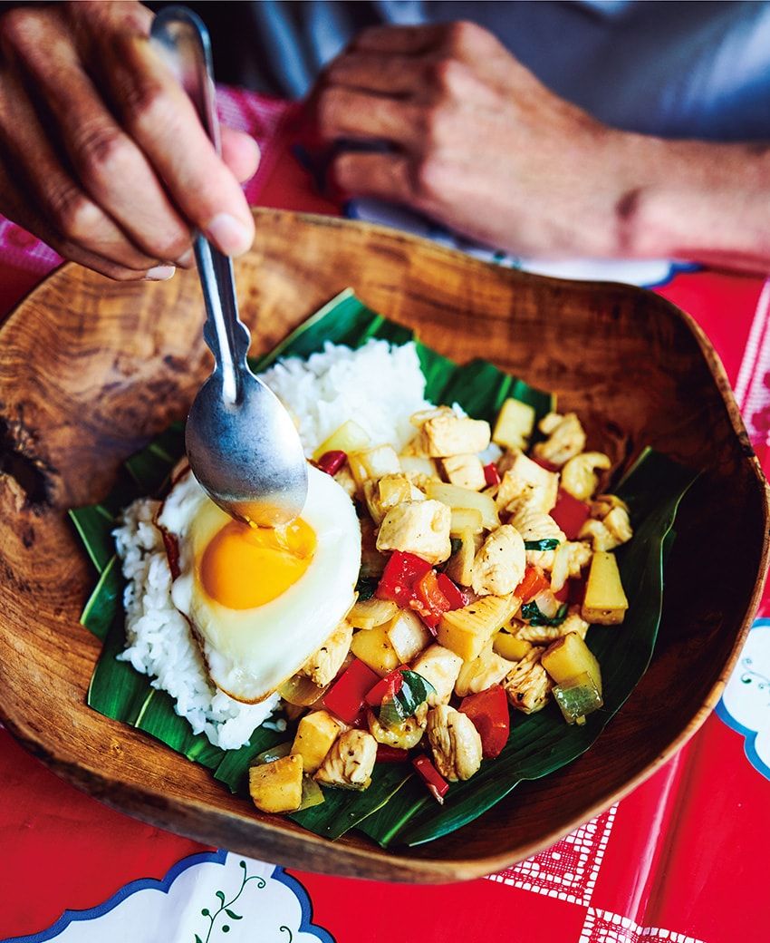 味噌が隠し味のガパオライス。三浦マーシー流、タイと日本の発酵調味料コラボレシピ - 3枚目の画像