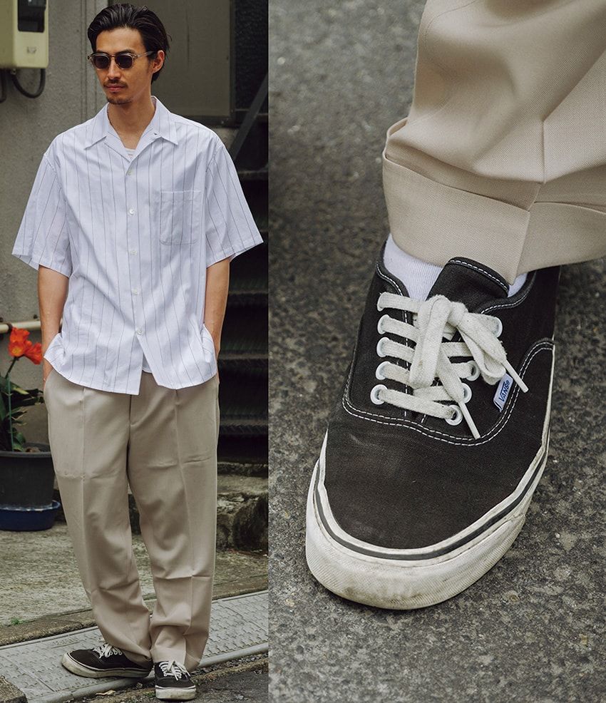 圧倒的人気を誇る「ヴァンズ」は“モノクロ優勢”だ！街角スナップで見つけたトレンド事情 - 3枚目の画像