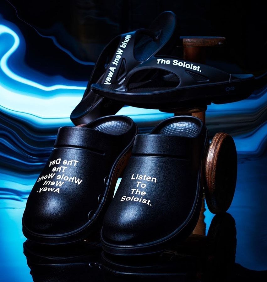 人気コラボ「ソロイスト×ウーフォス」。ビーサン＆クロッグの2型で今年も登場！ - 3枚目の画像