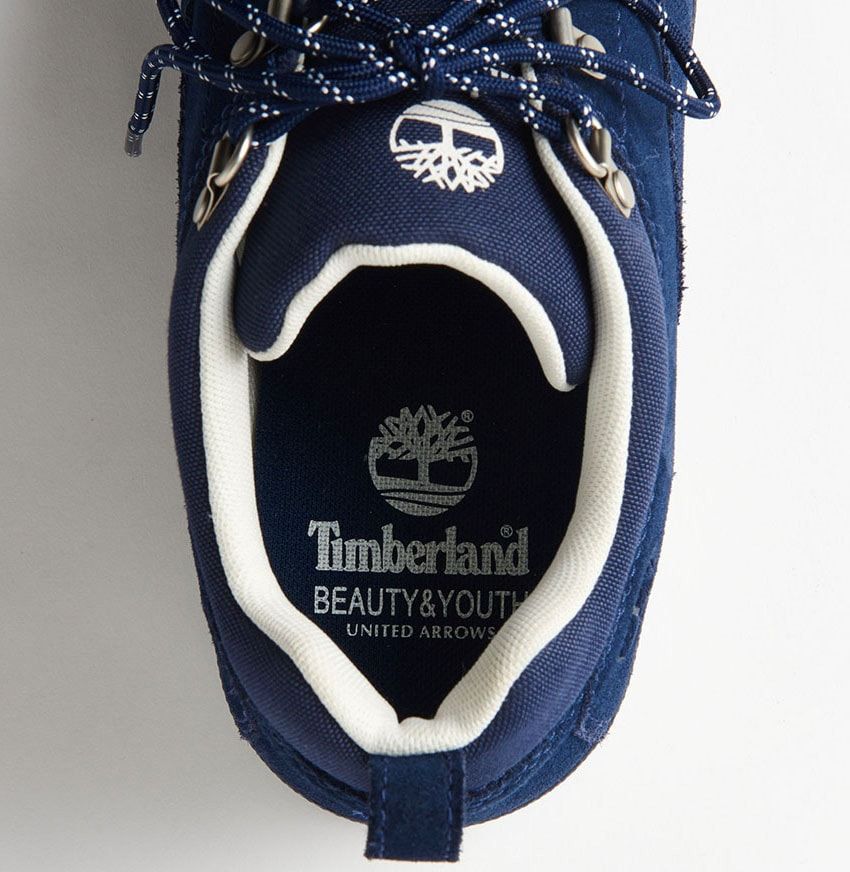 ティンバーランド「ユーロハイカー」にローカット＆ネイビー別注。ビューティ＆ユースの粋な計らい - 1枚目の画像