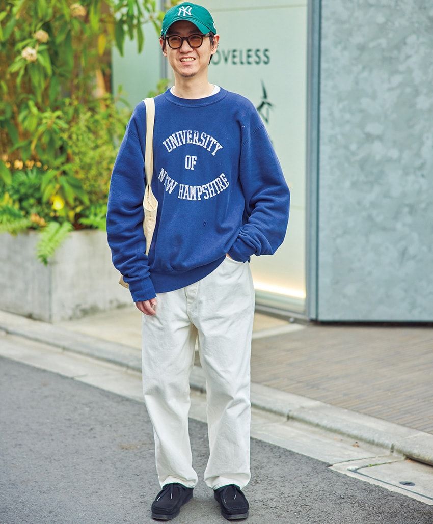 30代、40代のセンスある古着コーデ。パパラッチでわかった共通ルールは“一点使い”だ - 9枚目の画像