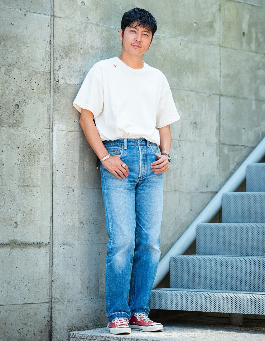 リーバイス 501&チャンピオンのTシャツ……ファッション業界人の「二大定番古着」着こなし術 - 10枚目の画像