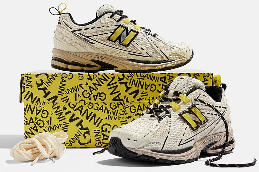 「ガニー×ニューバランス」第2弾は1906R。黒を効かせたオフホワイトとイエローの2色展開 - 18枚目の画像