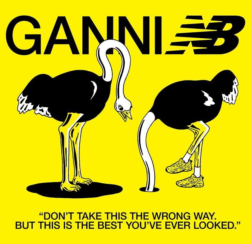 「ガニー×ニューバランス」第2弾は1906R。黒を効かせたオフホワイトとイエローの2色展開 - 21枚目の画像