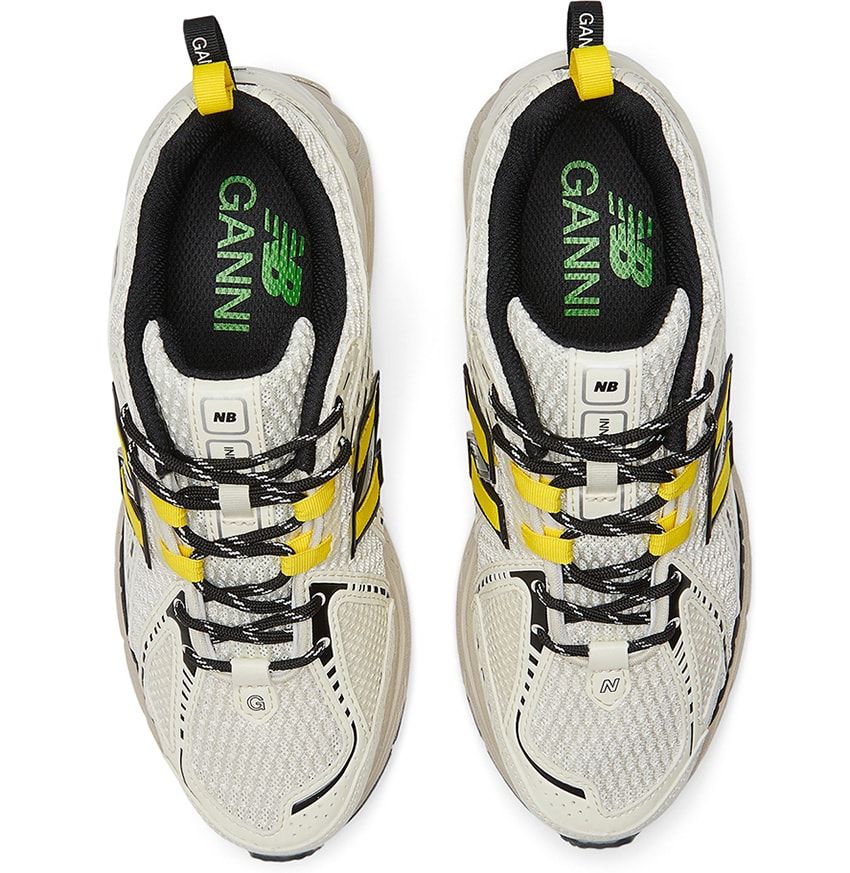 「ガニー×ニューバランス」第2弾は1906R。黒を効かせたオフホワイトとイエローの2色展開 - 24枚目の画像
