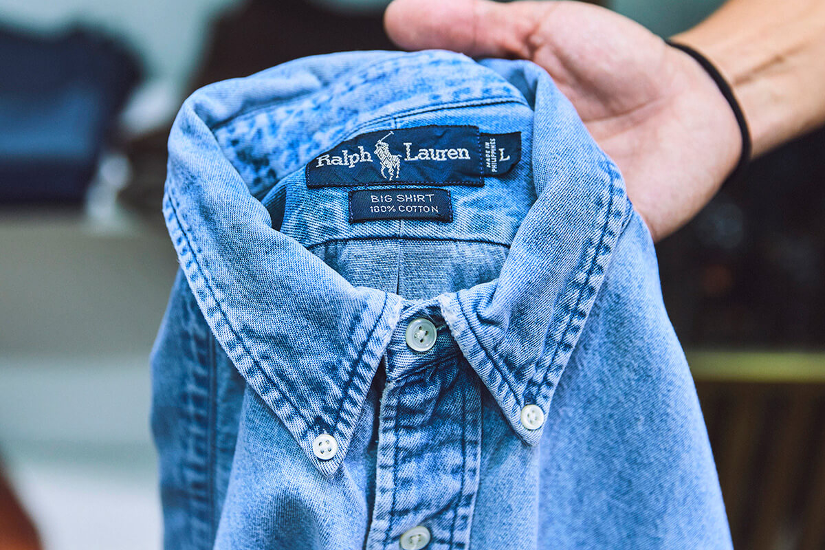 デザイナー鈴木真悟が選ぶ古着シャツ。狙い目はラルフとミリタリー