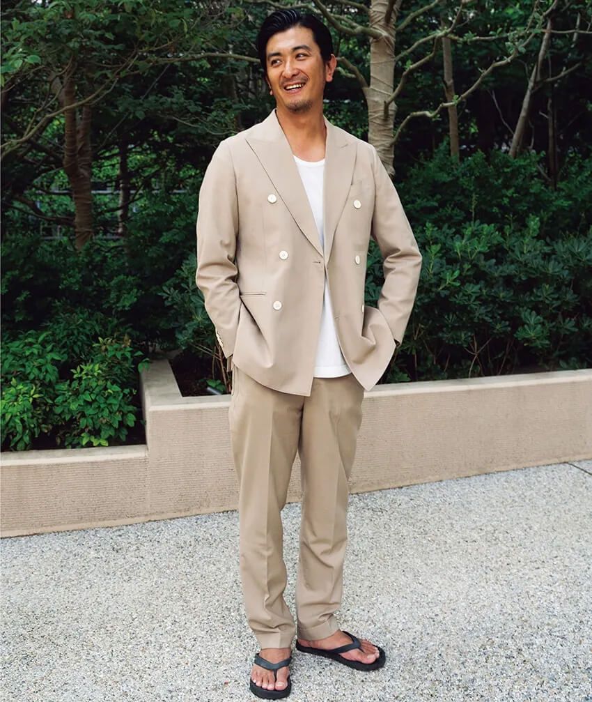 業界人は“着流しスーツ”に夢中！プロ10人のスナップから学ぶ、スーツの応用テク - 4枚目の画像