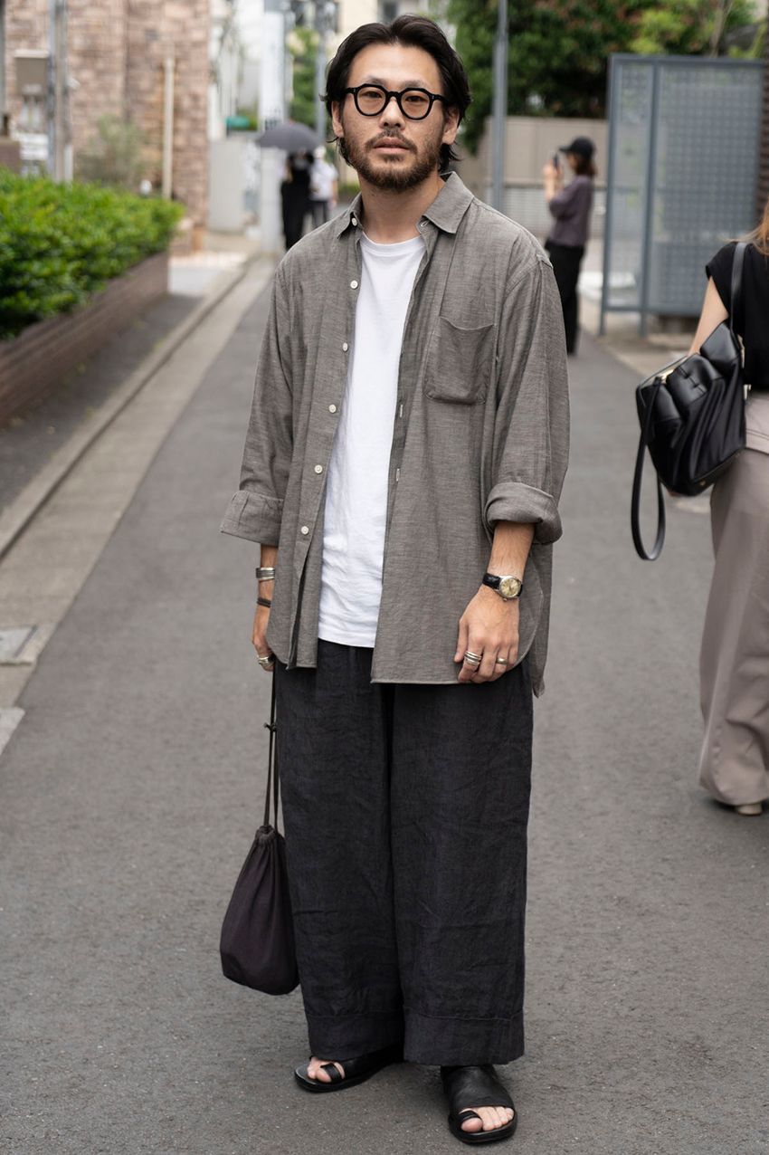 【大人のレザーサンダル】カジュアルなのに上品！ 上級者10人の愛用モデルと着こなし術 - 3枚目の画像