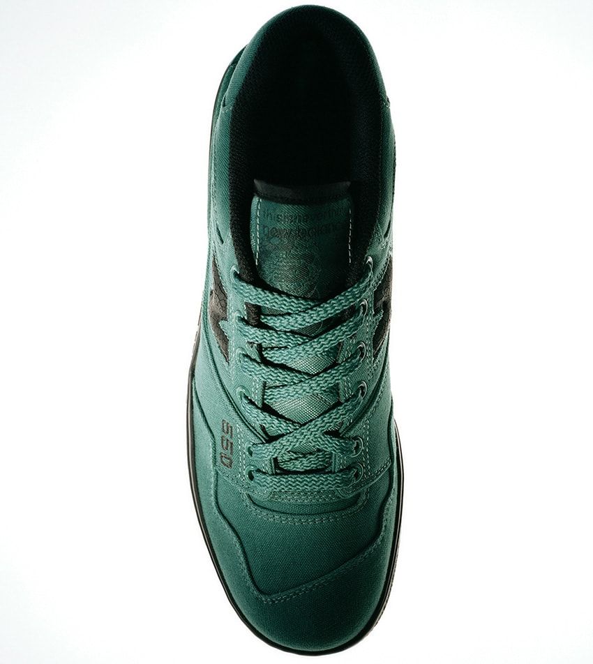 ヴィンテージ風のニューバランス「550」。最新コラボ作は“ひび割れしたNロゴ“がポイント！ - 14枚目の画像