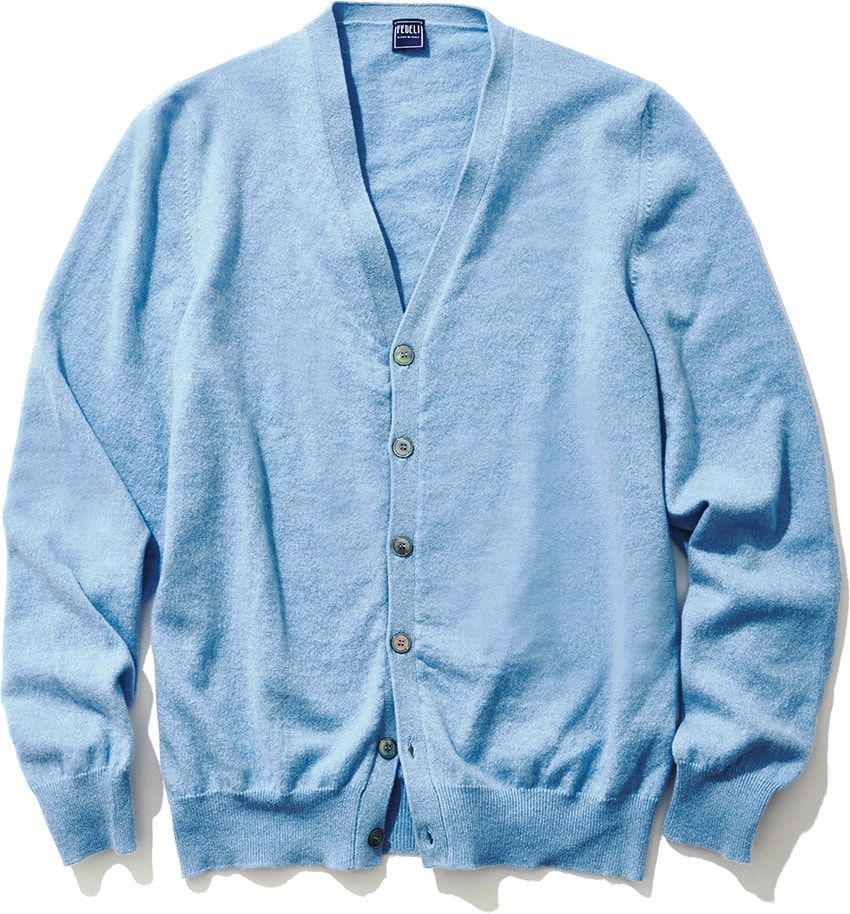 秋まで活躍する“青カーディガン”5選。Tシャツの上に着て気持ちいい一枚を選べ！ - 1枚目の画像