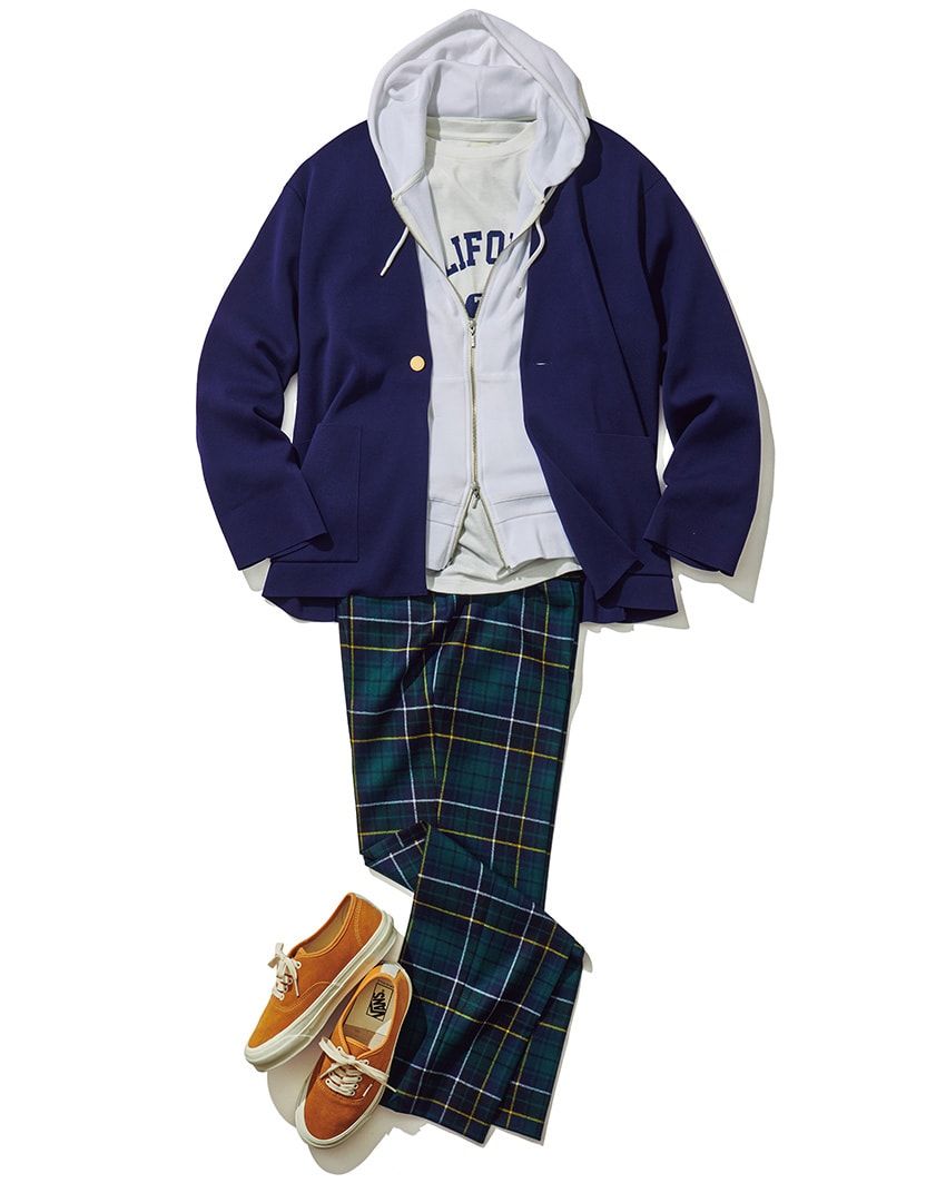 【気温別】晩夏から晩秋までスタイリング！“青カーディガン”の着こなしガイド - 3枚目の画像