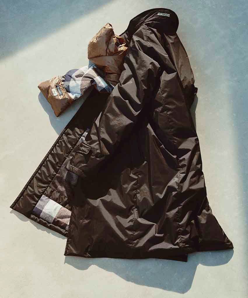 「ナンガ」のダウン仕様のアクアスキュータムの名作コート。表地には”オーロラテックス“を採用 - 7枚目の画像