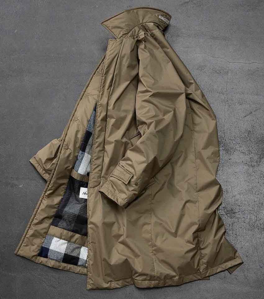 「ナンガ」のダウン仕様のアクアスキュータムの名作コート。表地には”オーロラテックス“を採用 - 8枚目の画像