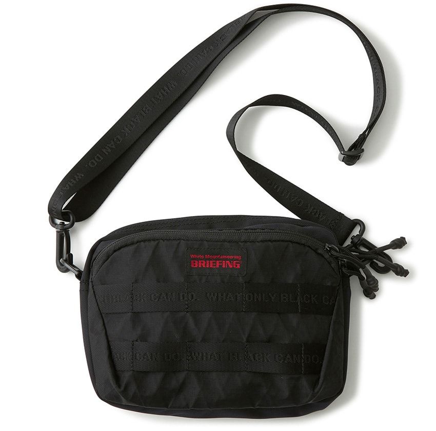 Wネームのロゴ以外、黒！「ホワイトマウンテニアリング×ブリーフィング」最新はバックパックとショルダー - 8枚目の画像