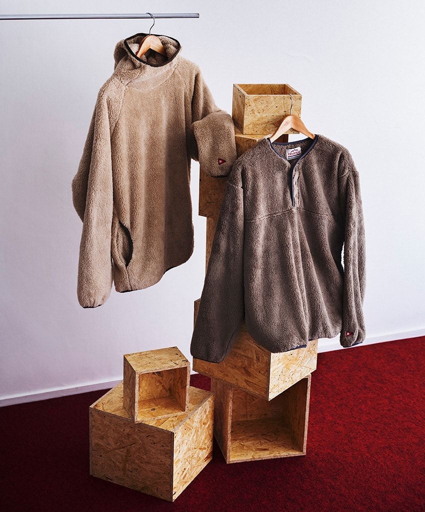 「ヘルスニット」初のフリース登場！ 90年代の“山ロゴ”がアイコンだ - 2枚目の画像