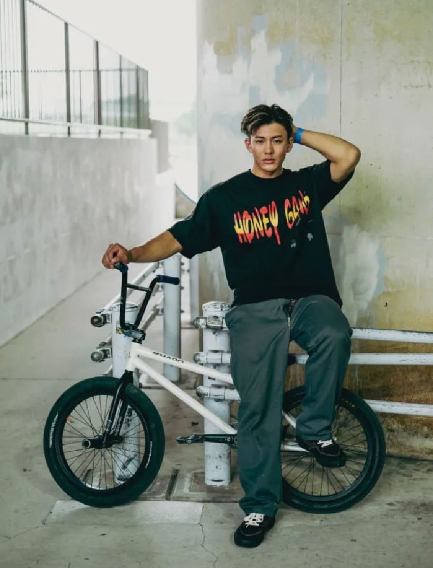 BMX界の申し子・大和晴彦のこだわり「ファッションやバイクデザイン