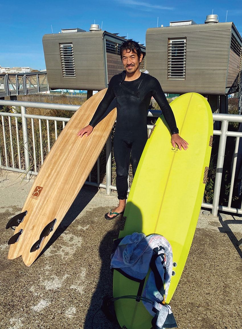 バテンウェア長谷川晋也のカリフォルニア生活。サーフボード、焚き火台……愛用のギアを紹介 - 3枚目の画像