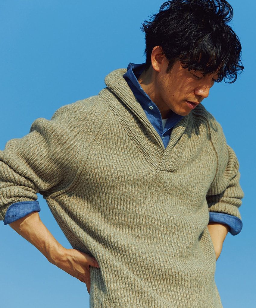 「ロロ・ピアーナ」の極上素材で迎える秋。肩肘張らずに着こなすファッションストーリー - 1枚目の画像