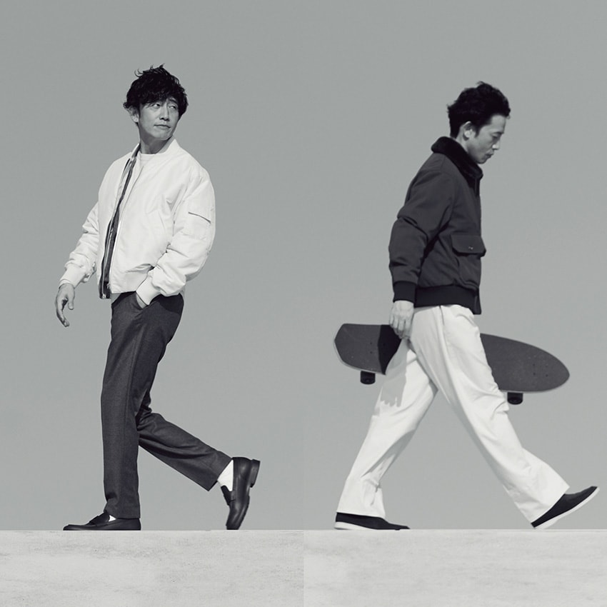 ロロ・ピアーナ」の極上素材で迎える秋。肩肘張らずに着こなす