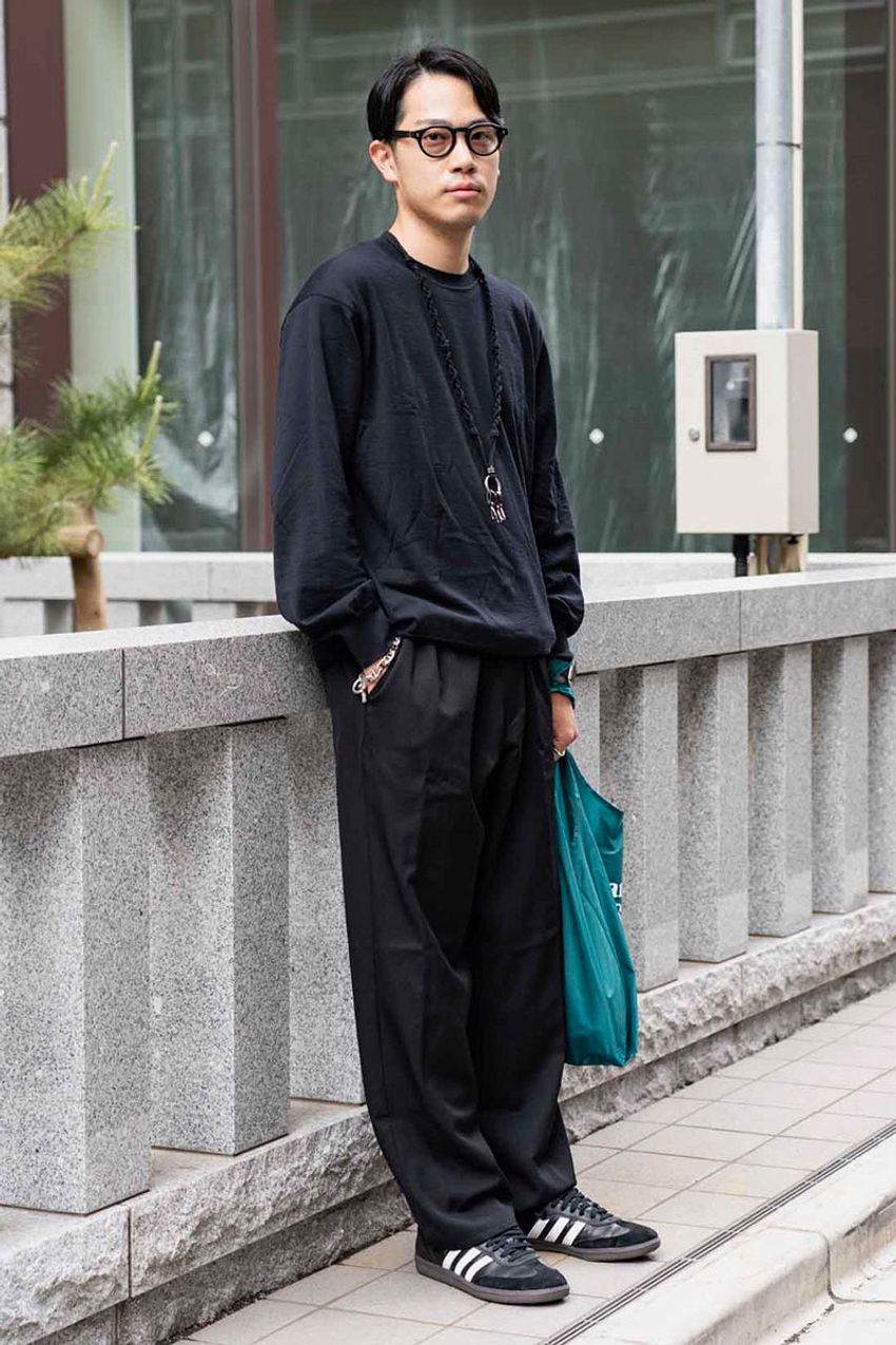 【20代、30代、40代のロンTコーデ】初秋に役立つ、8人の着こなし術 - 5枚目の画像