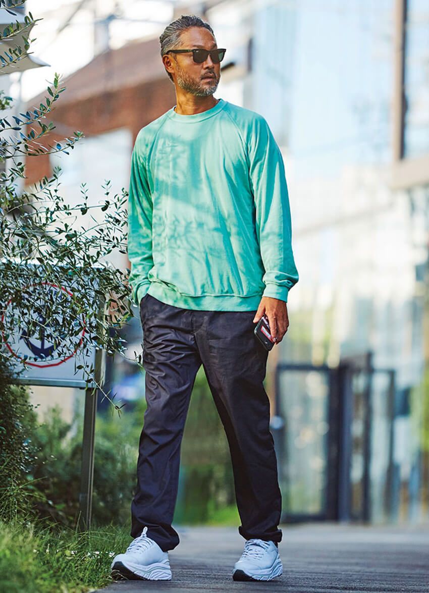 種市 暁のスイッチコーデ7選。秋の大人カジュアルは“素材選び”がキモだった！ - 2枚目の画像