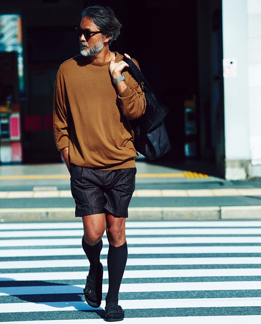 種市 暁のスイッチコーデ7選。秋の大人カジュアルは“素材選び”がキモだった！ - 3枚目の画像