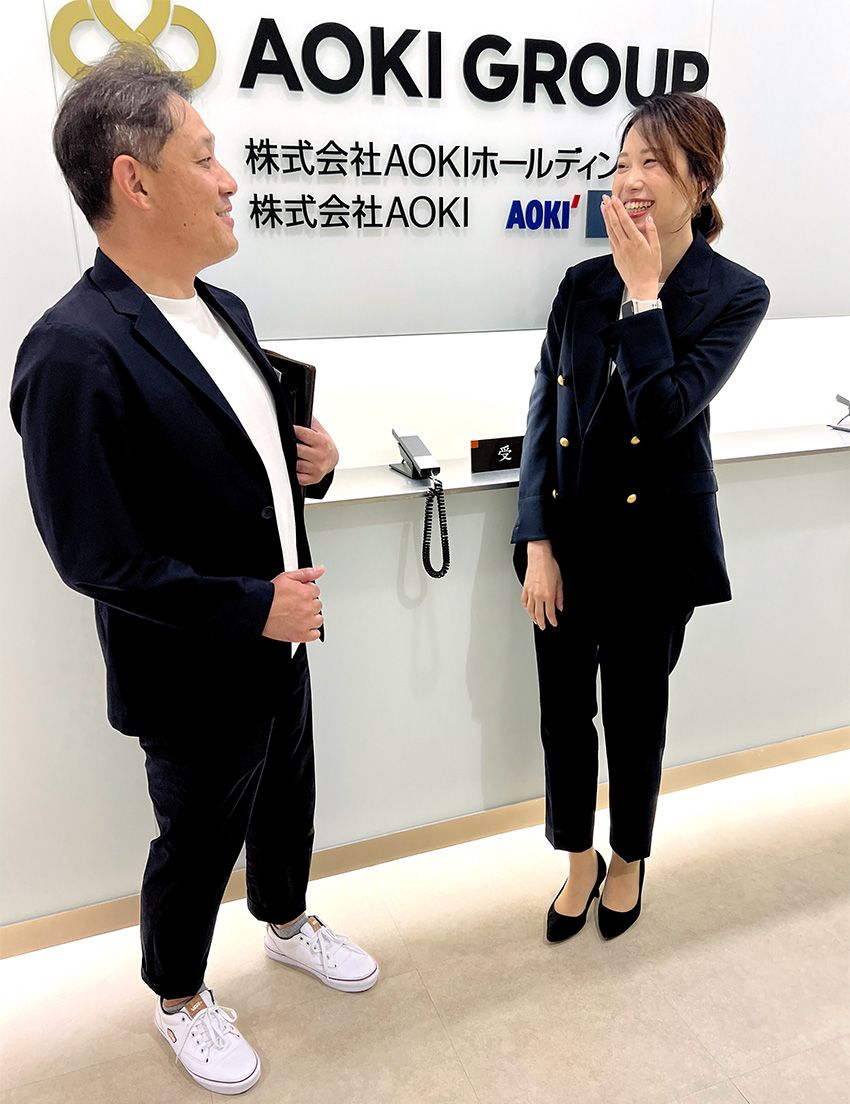 紳士服の「AOKI」で働く看板娘が、兄の入学式スーツを見立てたら数年後に弟にも指名されていた - 16枚目の画像