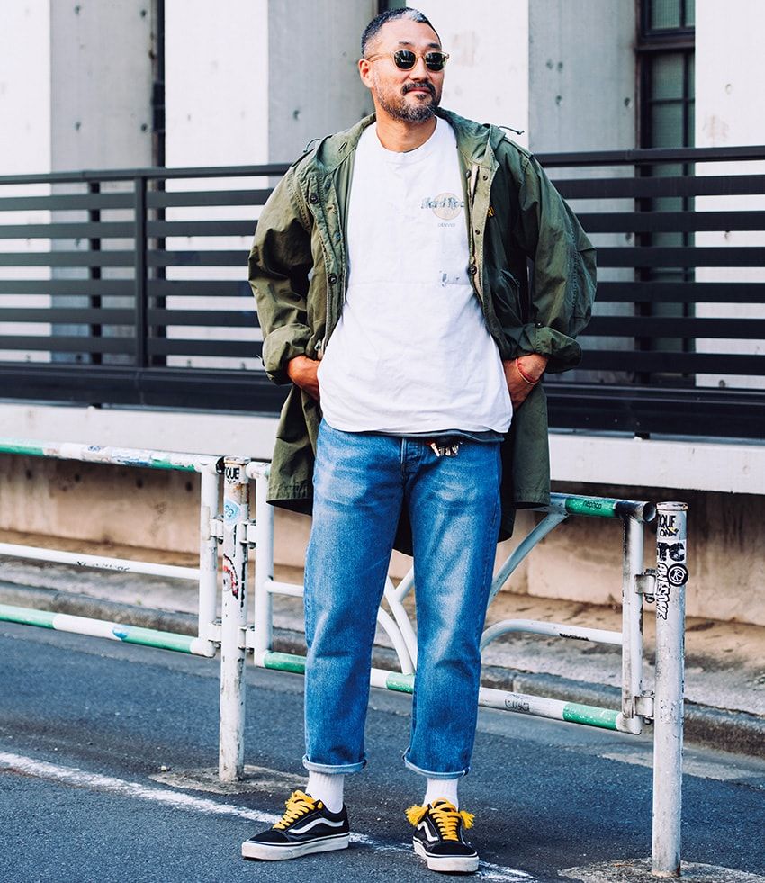 北野映画で眞木蔵人が着用した「501」スタイルと、今の愛好家3人の着こなし - 1枚目の画像