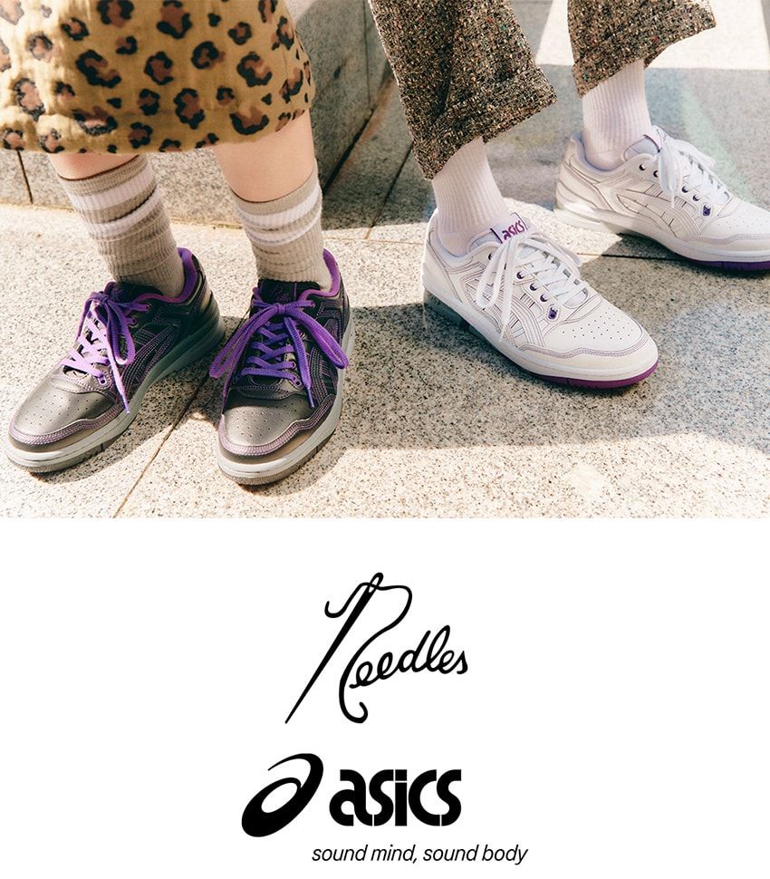 ニードルズ別注の「アシックス」80’sバスケシューズ。ファッション性を高めたステッチ使い - 18枚目の画像