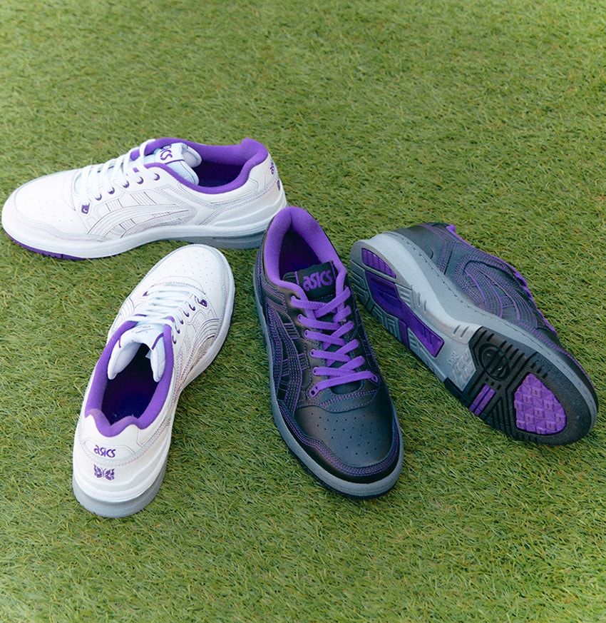 ニードルズ別注の「アシックス」80’sバスケシューズ。ファッション性を高めたステッチ使い - 8枚目の画像