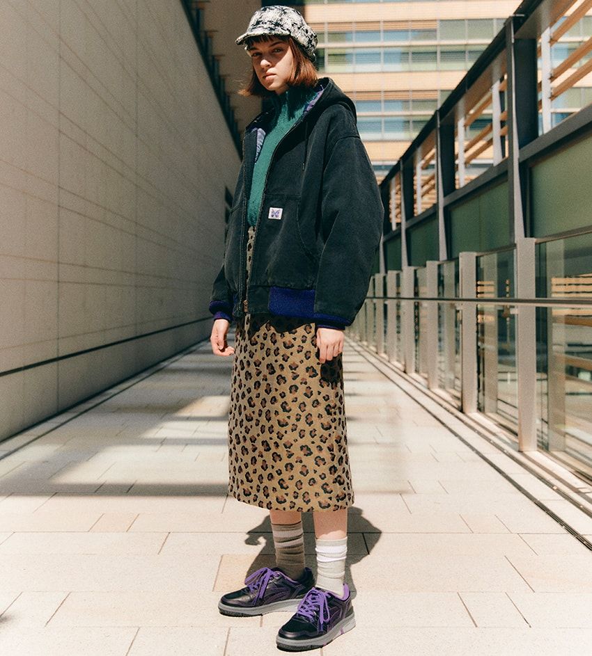 ニードルズ別注の「アシックス」80’sバスケシューズ。ファッション性を高めたステッチ使い - 9枚目の画像