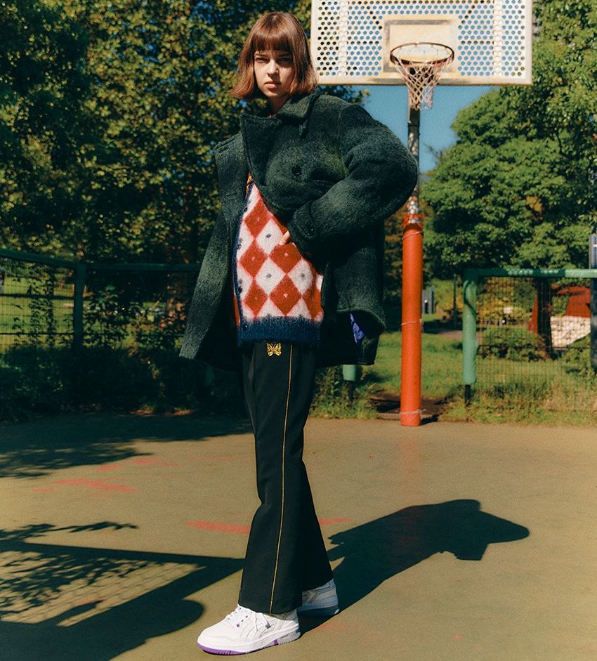 ニードルズ別注の「アシックス」80’sバスケシューズ。ファッション性を高めたステッチ使い - 27枚目の画像