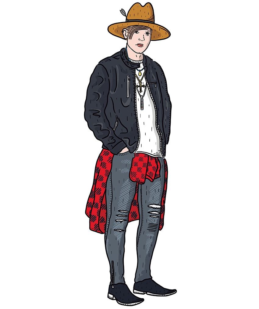 2023年トレンドの“白黒デニム”はワイドシルエットをストリート感覚ではいて、脱オールドスクール！ - 5枚目の画像