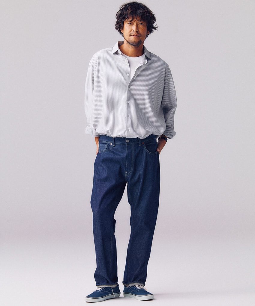 ふつうのデニムをセンス良く見せる4つのテクニック。タックイン、裾の処理など、ぜひお試しを！ - 7枚目の画像