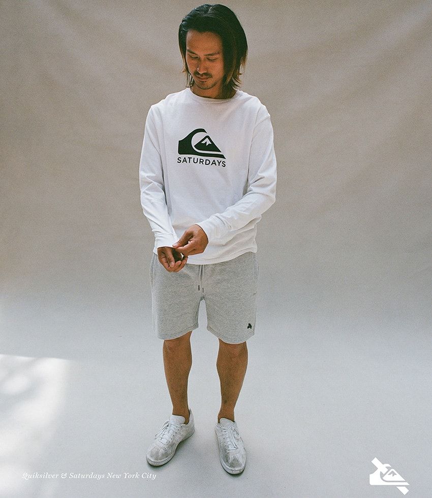 「サタデーズ」が「クイックシルバー」と初コラボ。海・山・街で楽しめるカプセルコレクション - 3枚目の画像